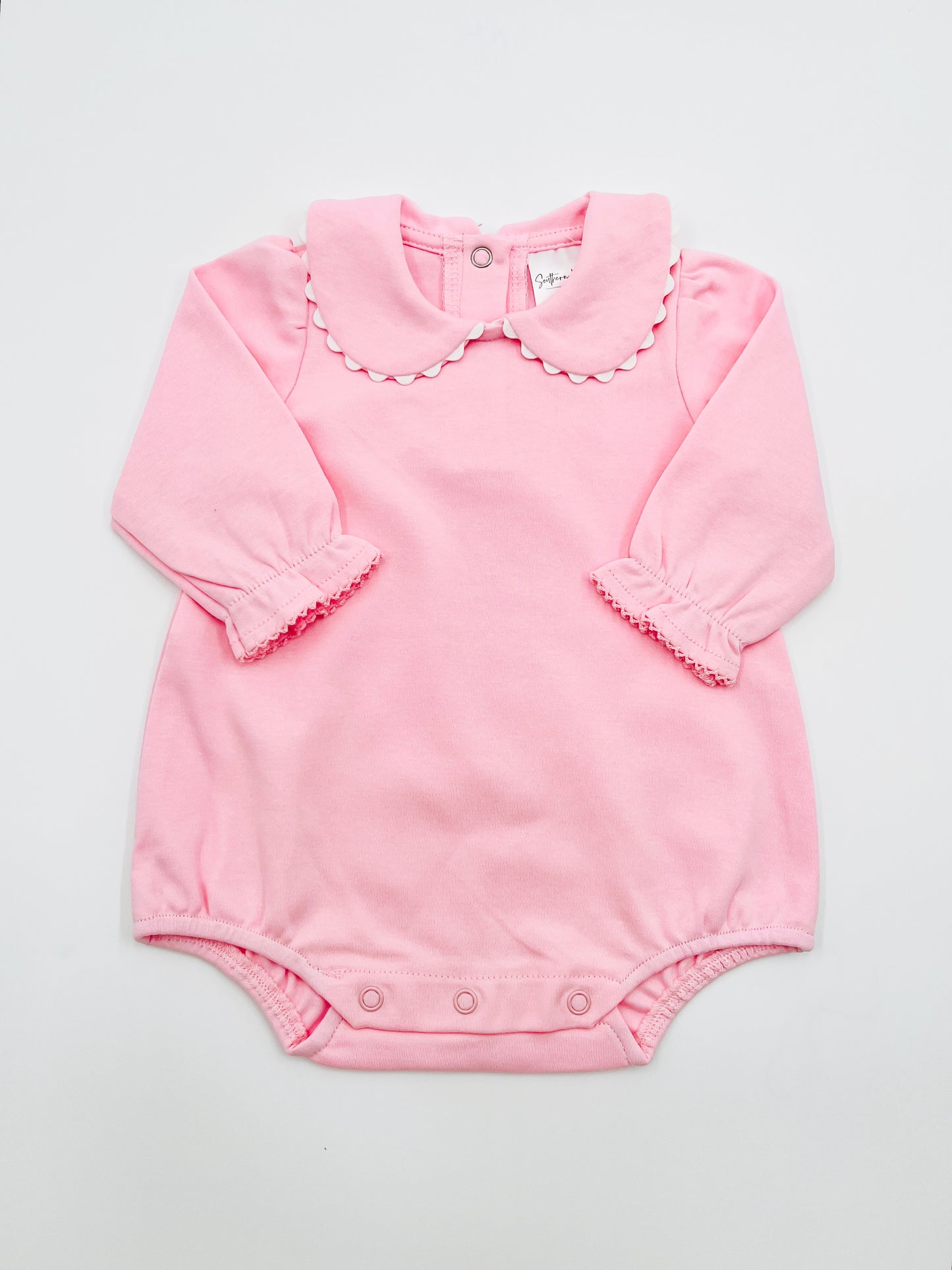 Bubble - Scalloped Collared LS