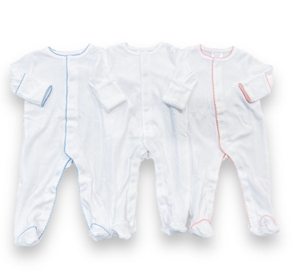 Footies - Picot Trim