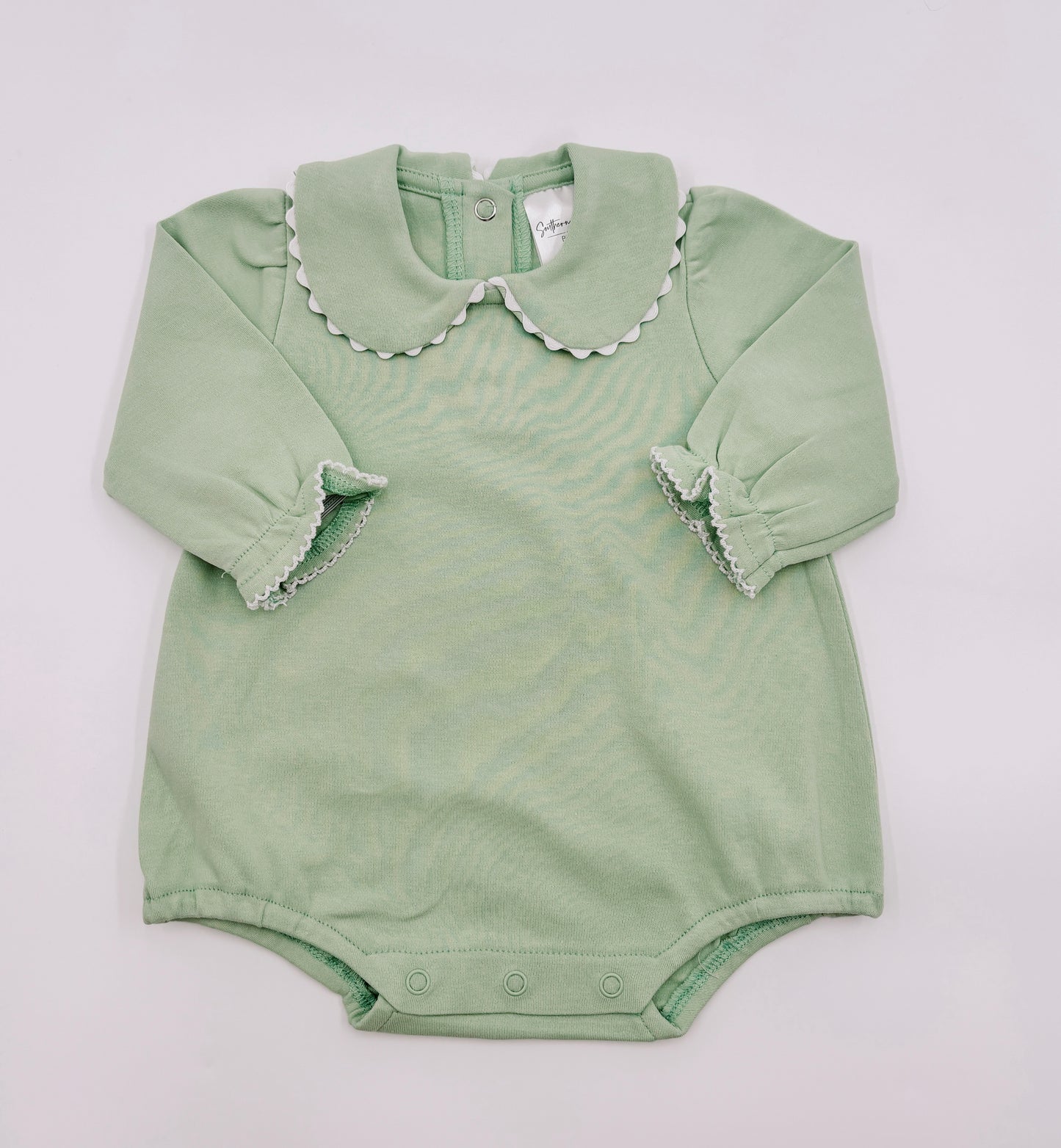 Bubble - Scalloped Collared LS