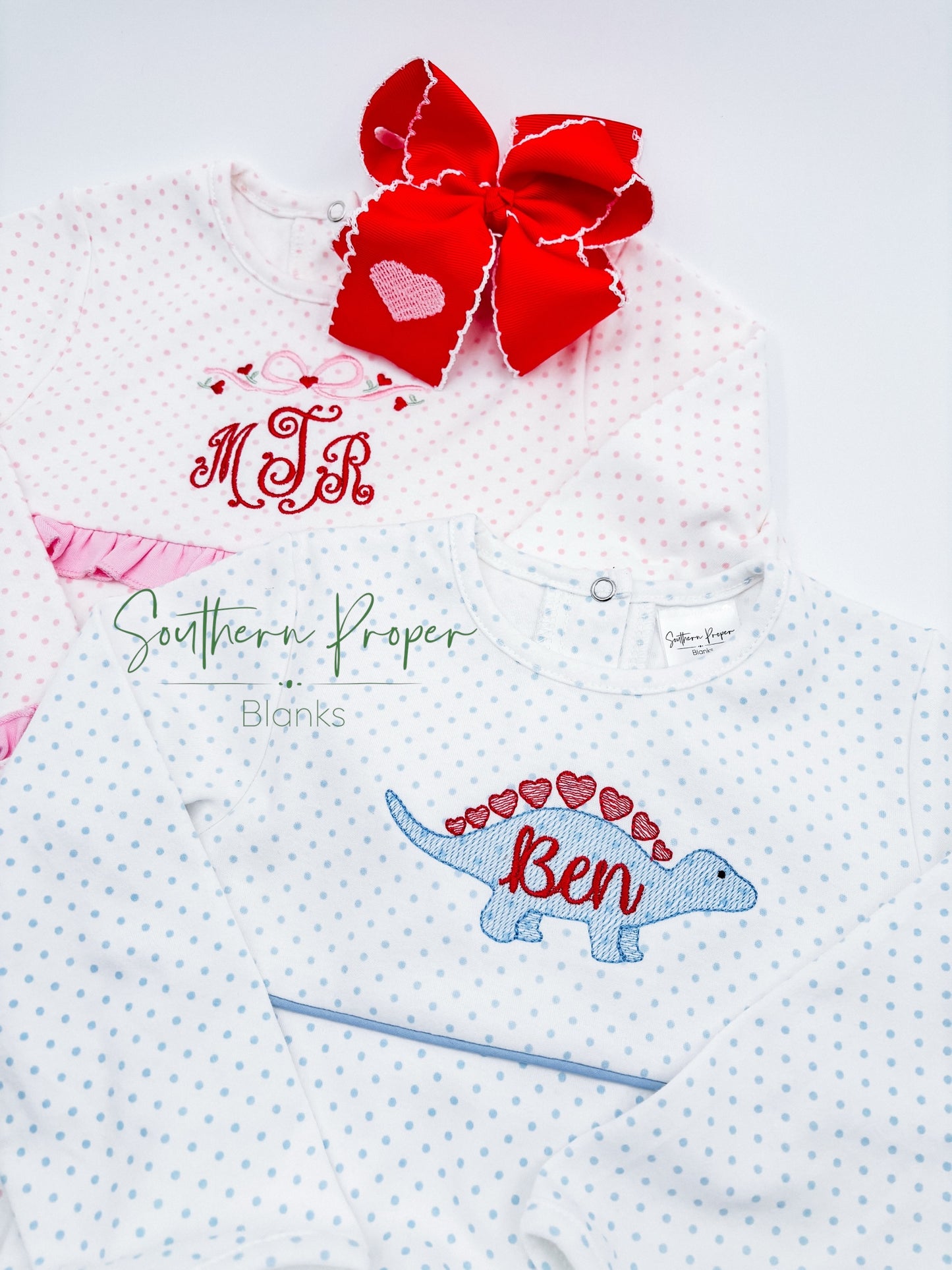 Romper - Bitty Dot LS