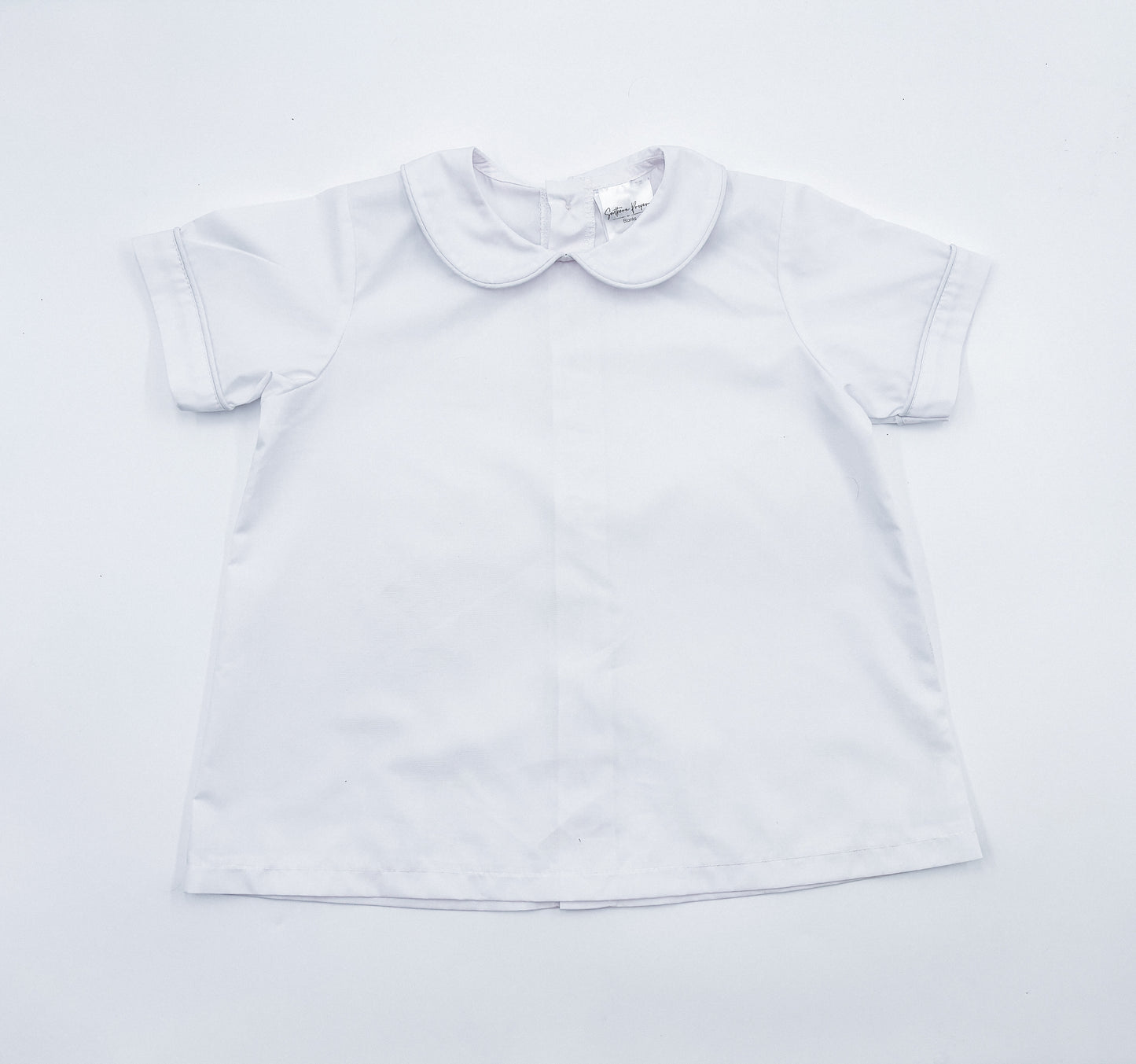 Shirt - Woven Piping Collar SS