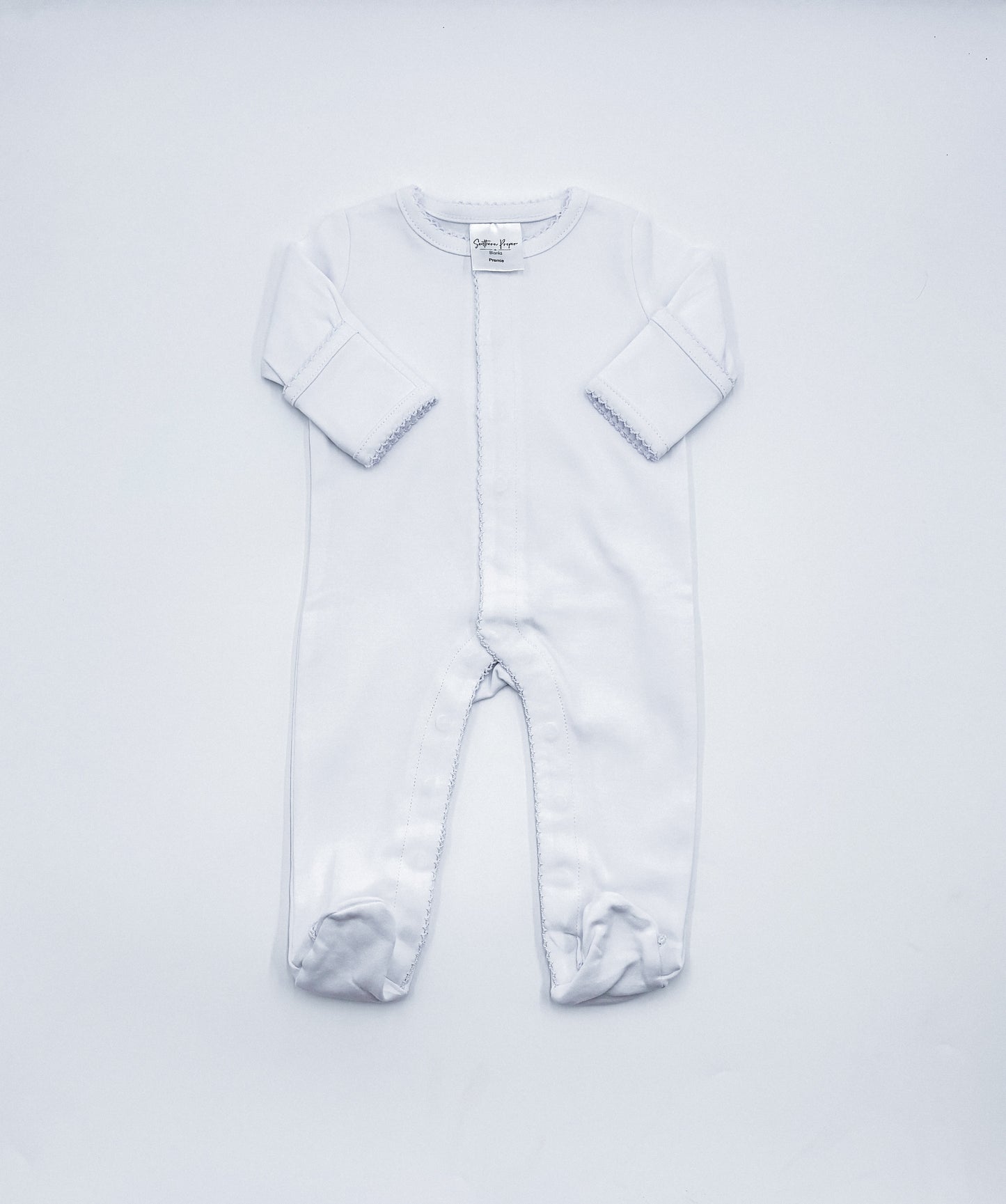 Blooper - Footies - Picot Trim