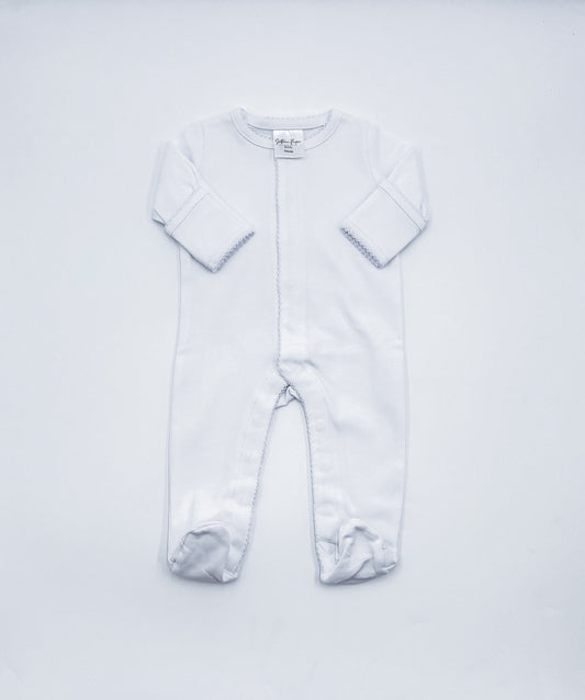Blooper - Footies - Picot Trim