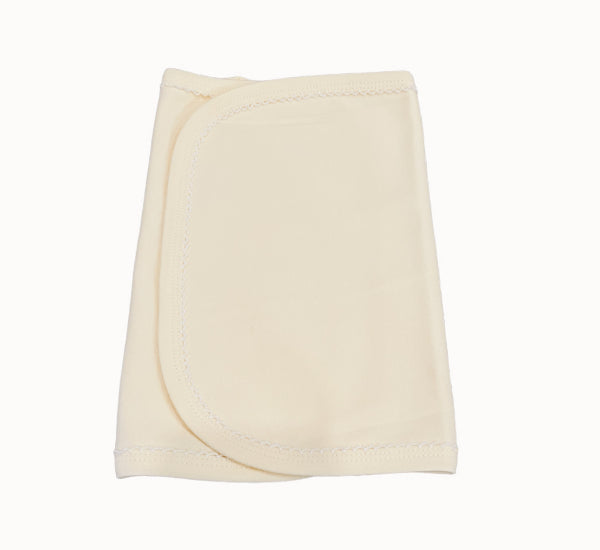 Burp Cloth - Picot Trim