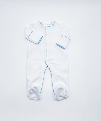 Blooper - Footies - Picot Trim