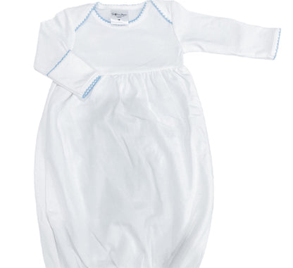 Gowns - Picot Trim (Factory White)