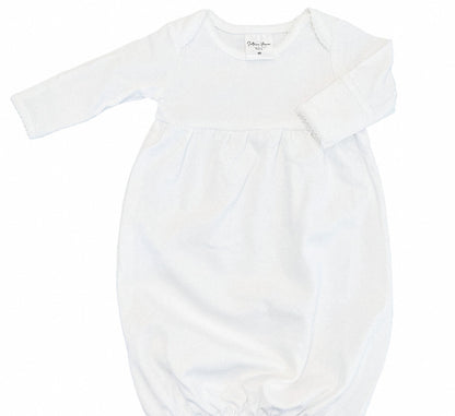 Gowns - Picot Trim (Factory White)