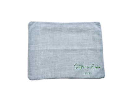 Pillowcase - Piping Edge Linen/Cotton