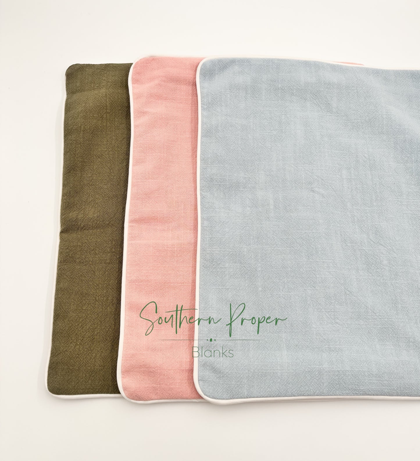Pillowcase - Piping Edge Linen/Cotton