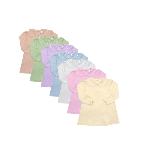 Dress - Scalloped LS