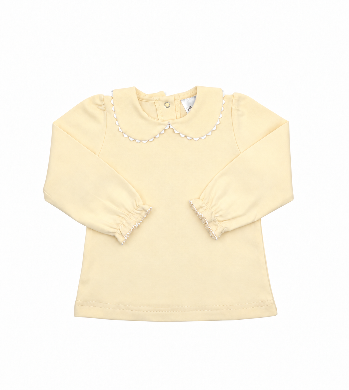 Shirt- Scalloped Collared LS