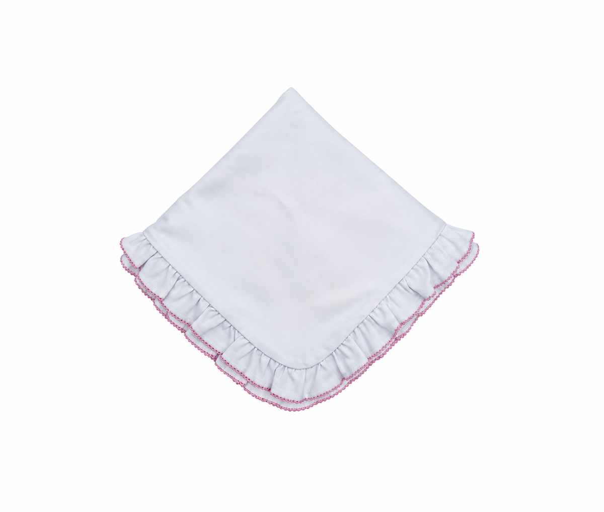 Blanket - Ruffle Picot Trim