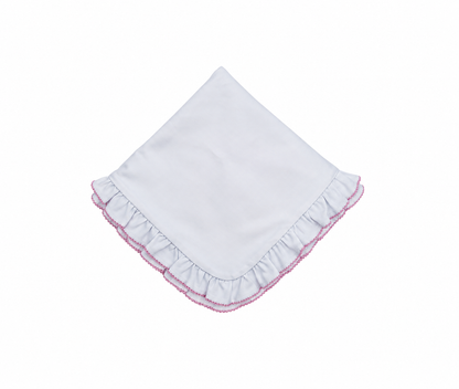 Blanket - Ruffle Picot Trim