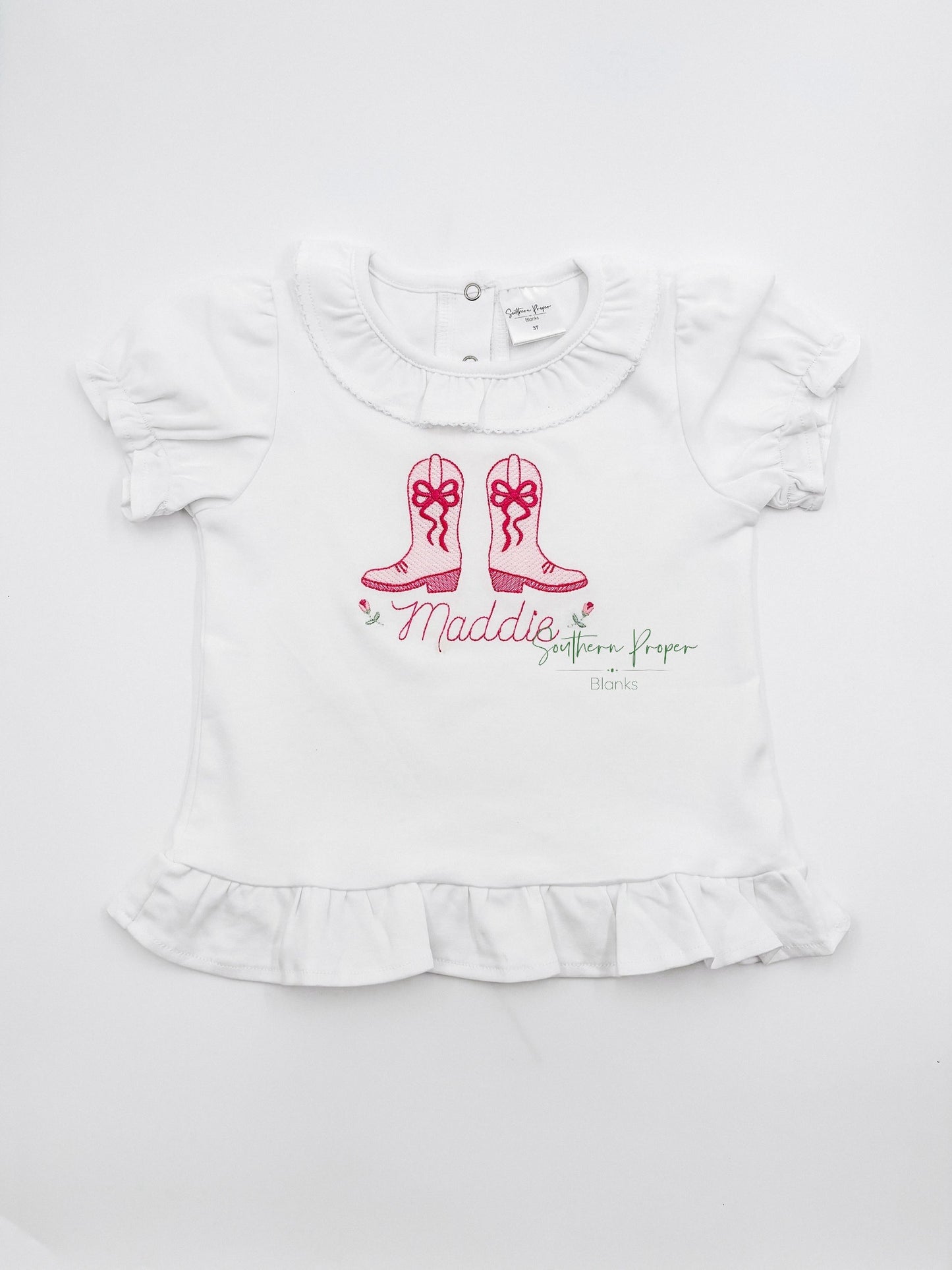Shirt - Ruffle Neck