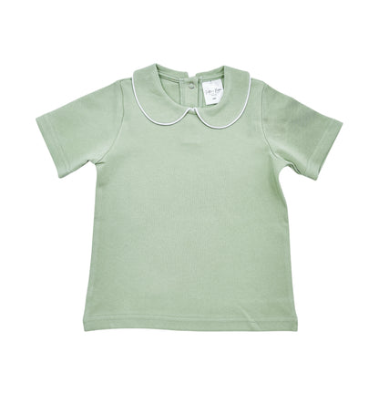 Shirt - Piping Collared SS
