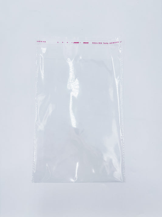 Clear plastic bags