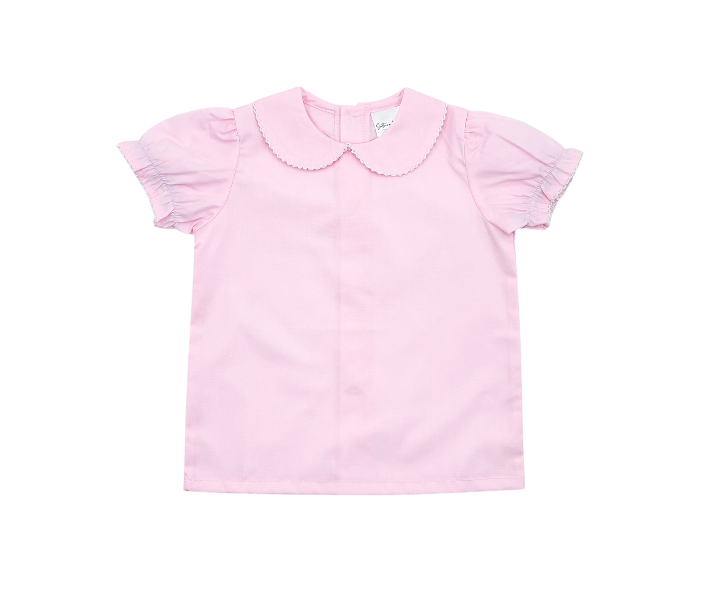 Shirt - Woven Picot Collar SS