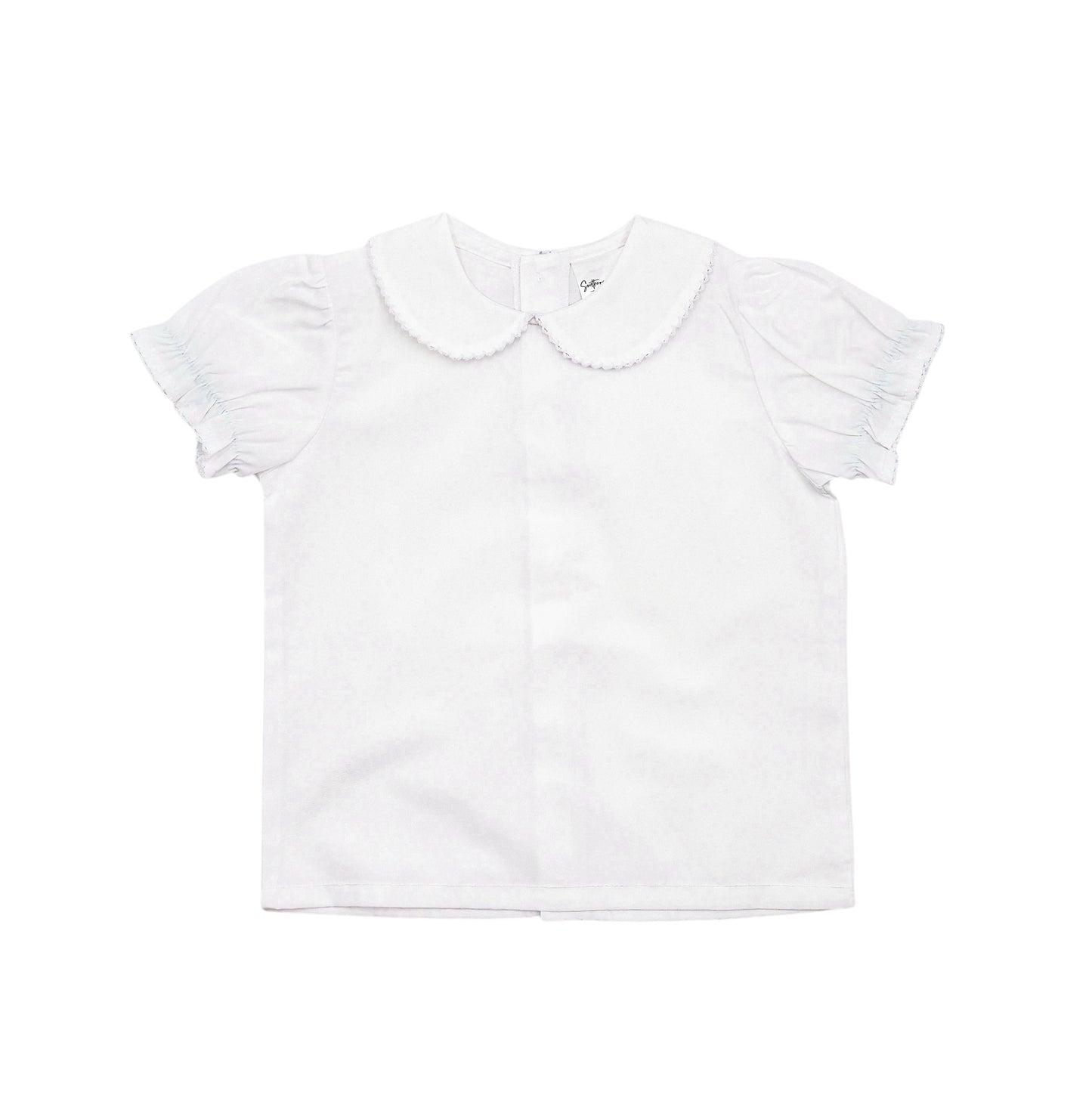 Shirt - Woven Picot Collar SS