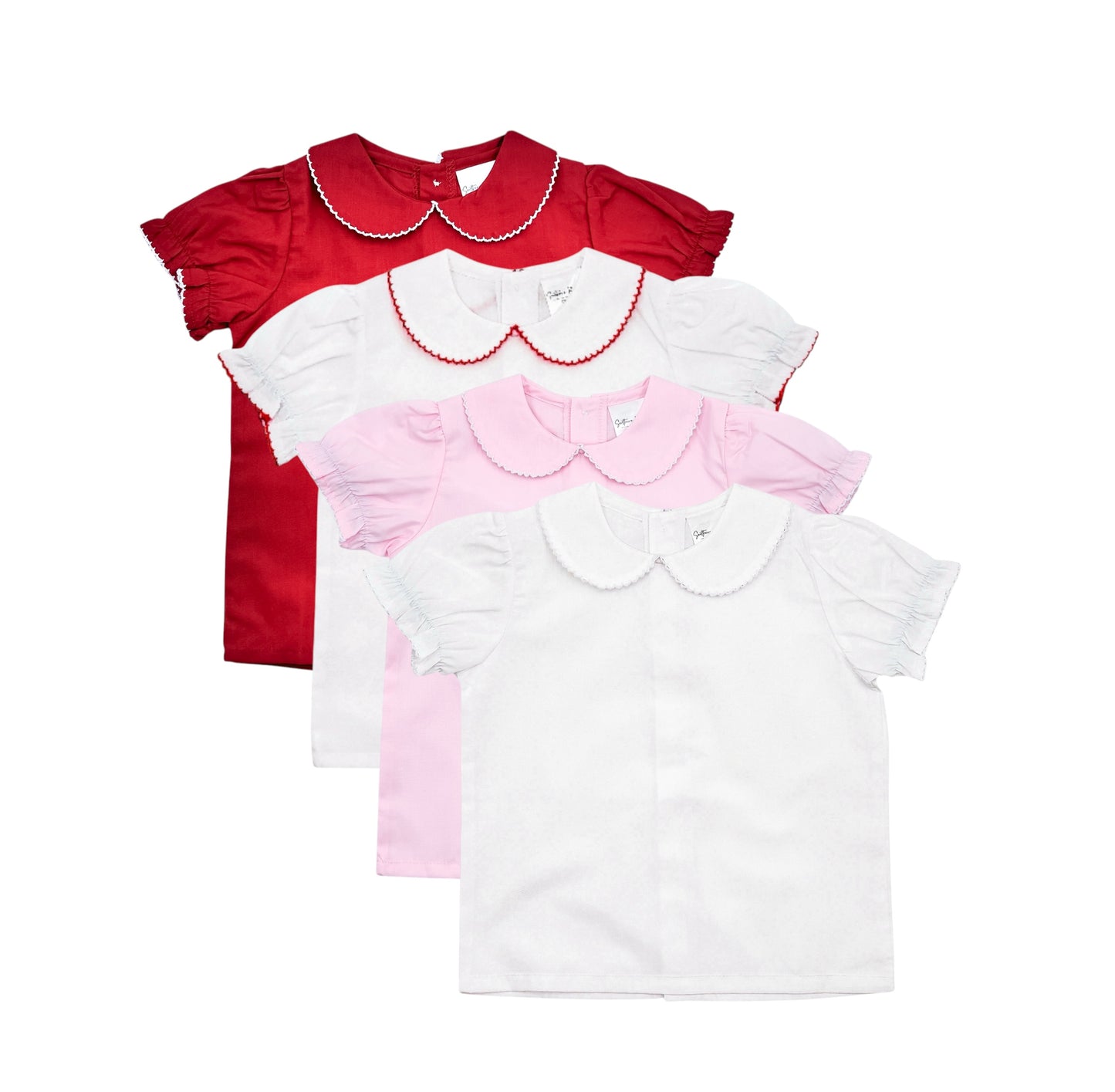 Shirt - Woven Picot Collar SS