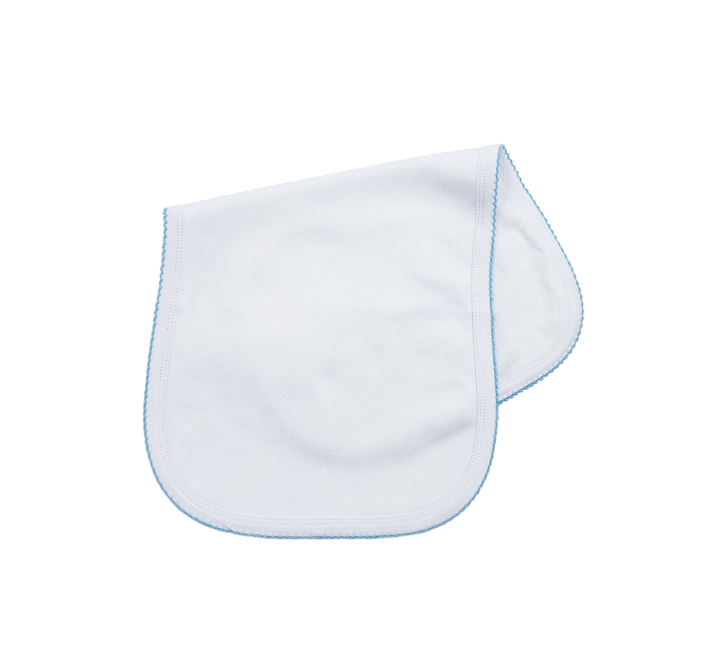 Burp Cloth - Picot outside