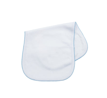 Burp Cloth - Picot outside
