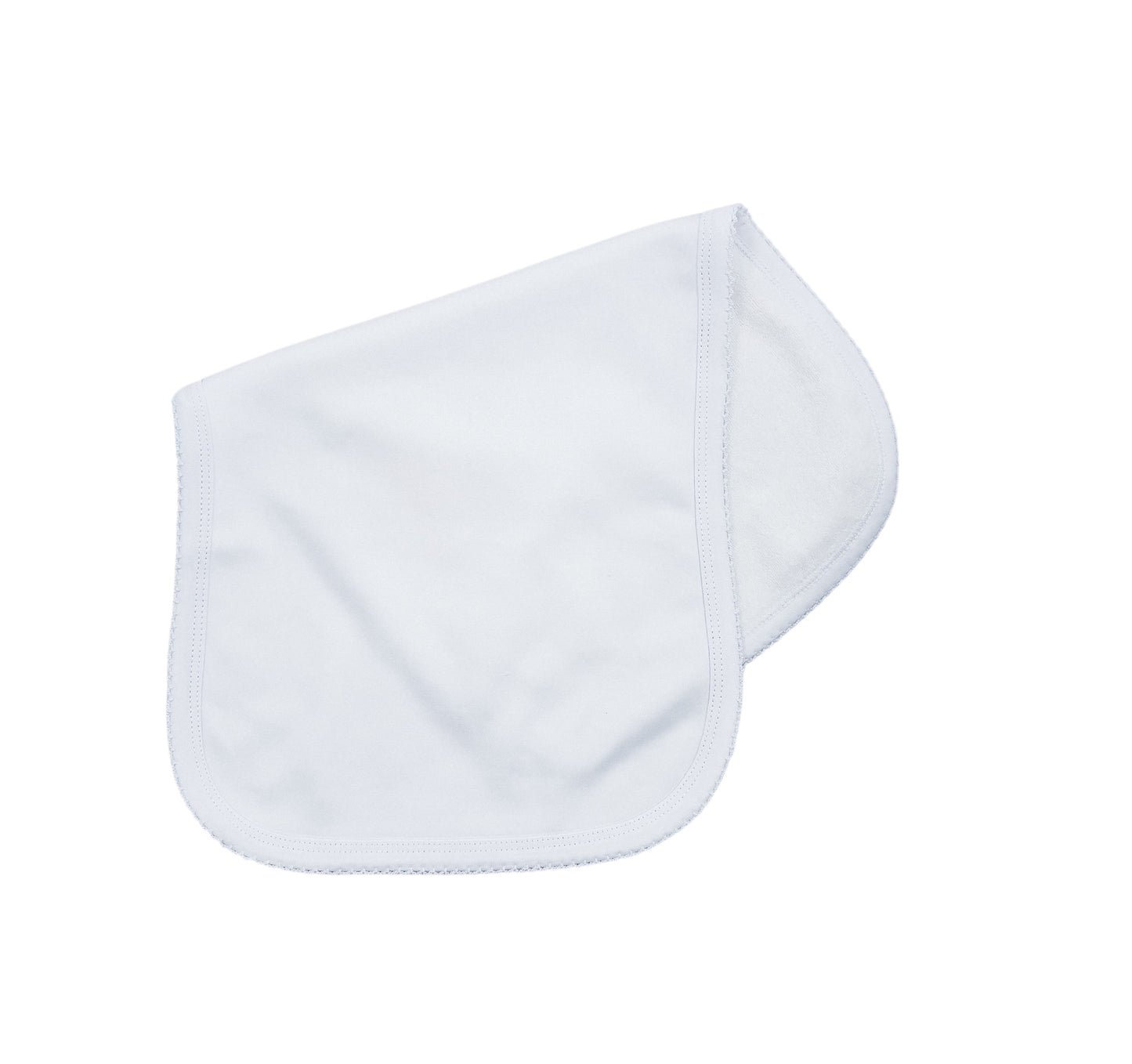 Burp Cloth - Picot outside