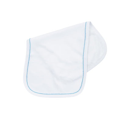 Burp Cloth - Picot Trim