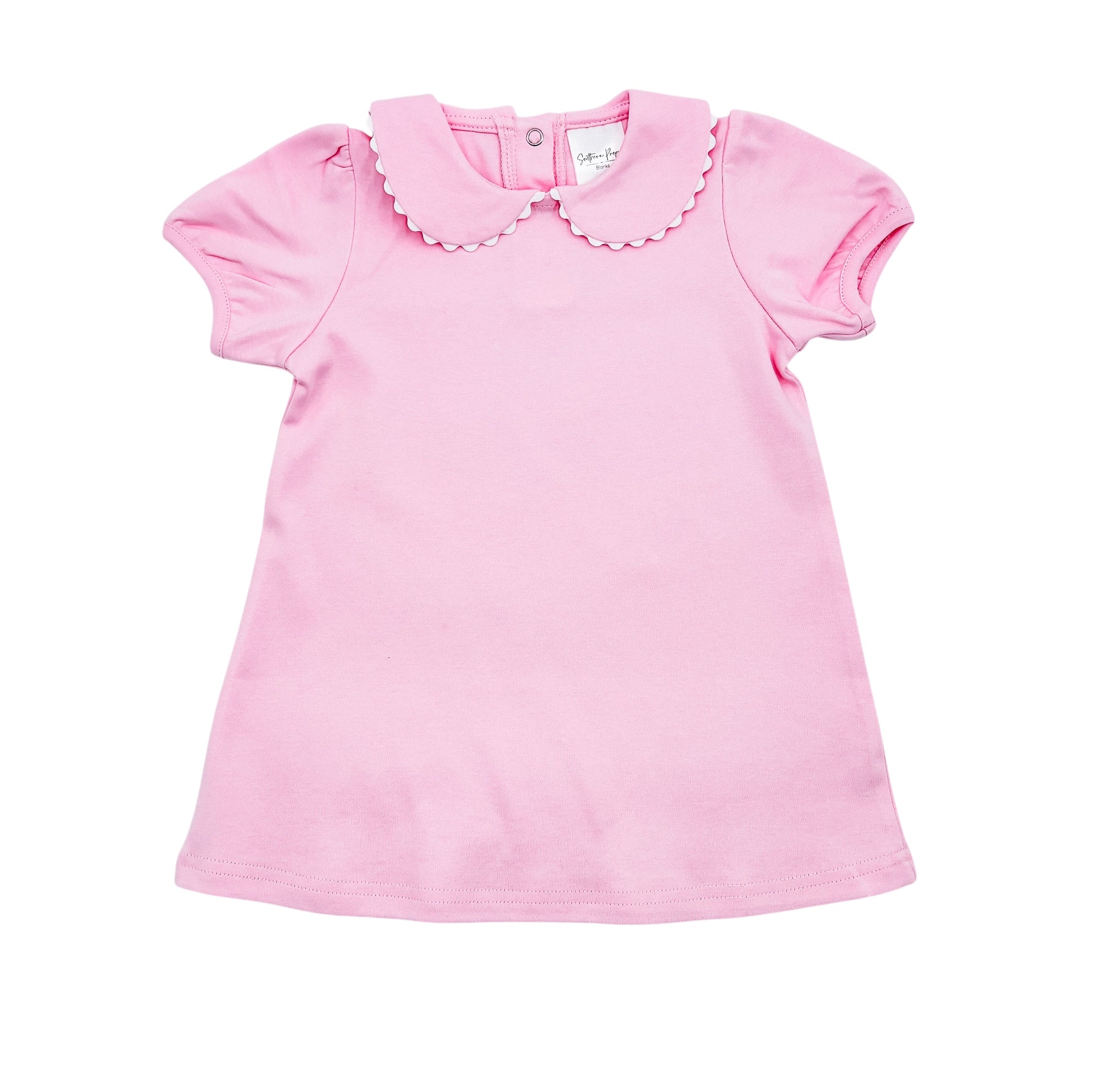 Dress - Scalloped SS Southern Proper Blanks Dress - Scalloped SS Southern Proper Blanks