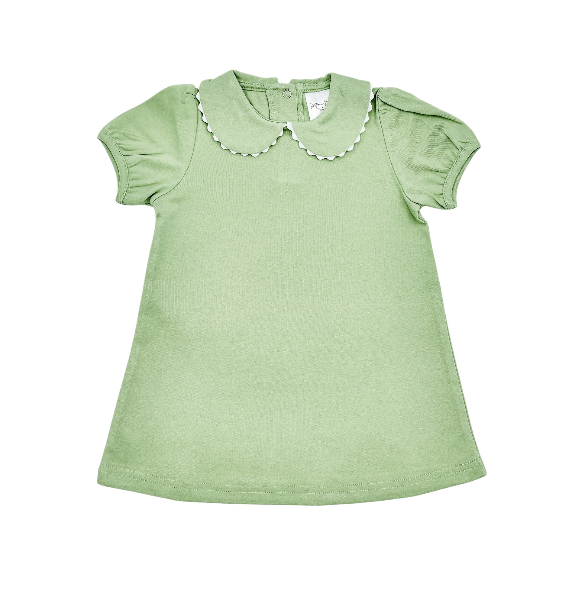 Dress - Scalloped SS Southern Proper Blanks Dress - Scalloped SS Southern Proper Blanks