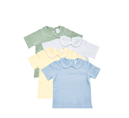 Shirt - Piping Collared SS