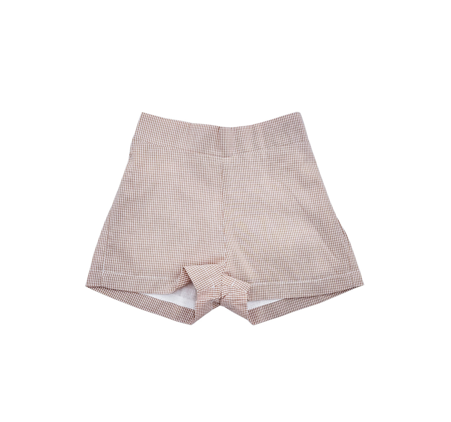 Gingham shorts - Boy