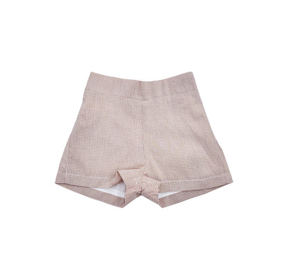 Gingham shorts - Boy