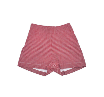 Gingham shorts - Boy