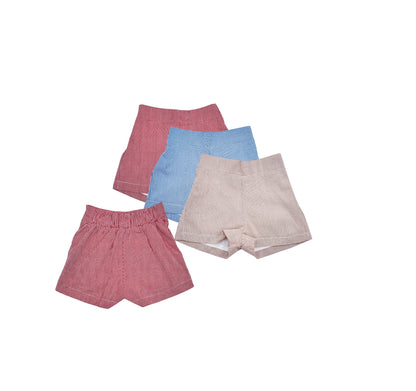 Gingham shorts - Boy