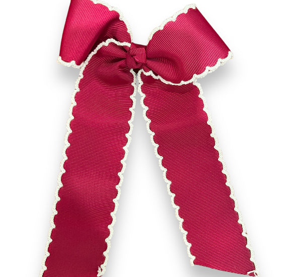 Bows - Med. Grosgrain Moonstitch