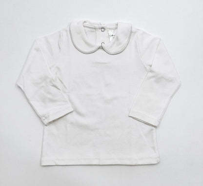 Shirt - Piping Collar LS