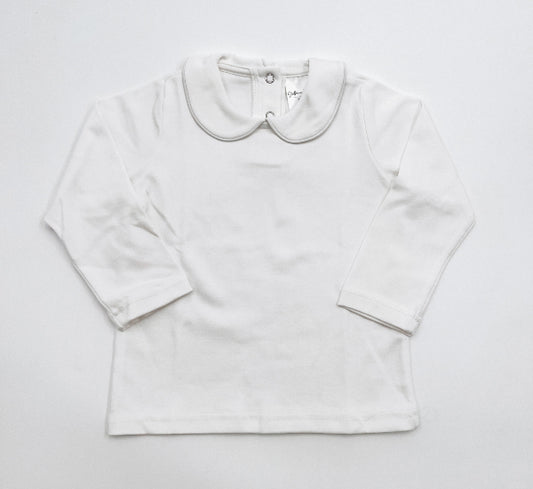 Shirt - Piping Collar LS